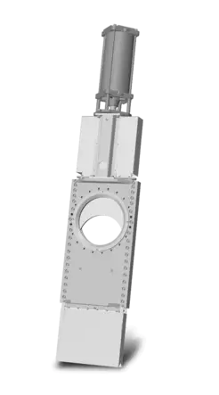 RKOKnife Gate Valve for abrasive media.