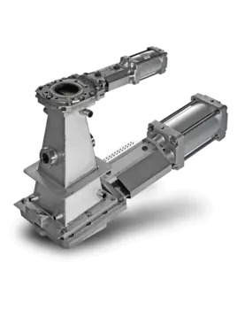 SLVKnife Gate Valve for abrasive slurry.
