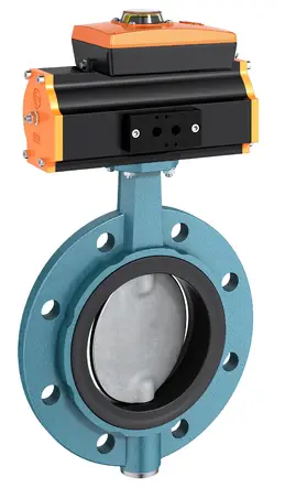M015-ACentre flanged butterfly valve