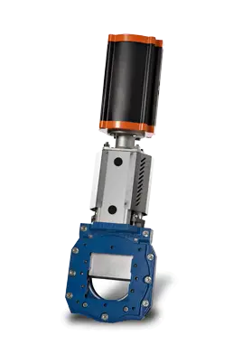 D2GKnife Gate Valve with two plates.