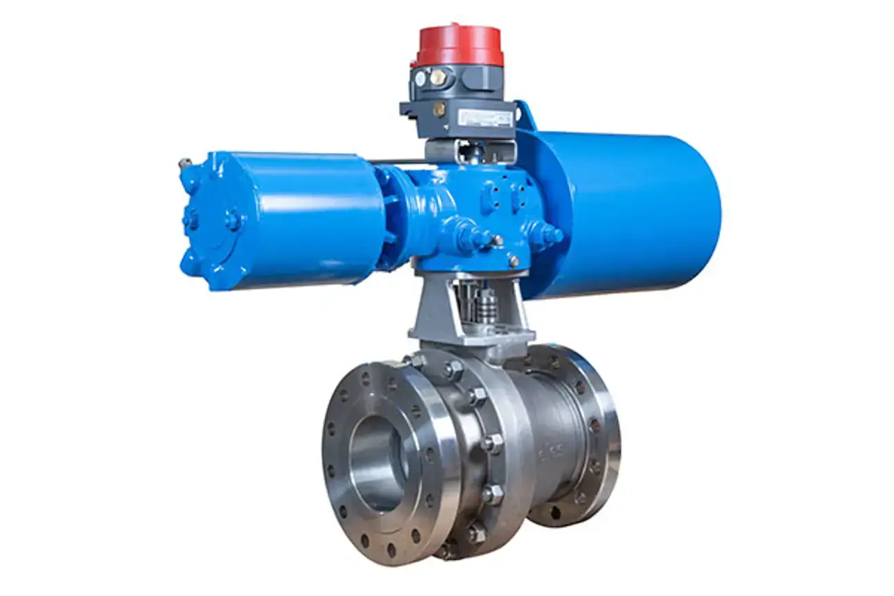 Neles™ modular trunnion mounted ball valve, series X