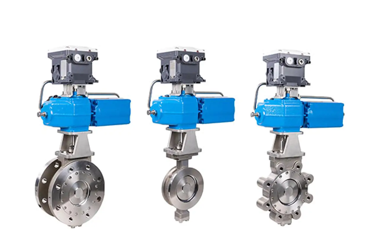 Neles™ Series L6, LW, and LG Butterfly Valve